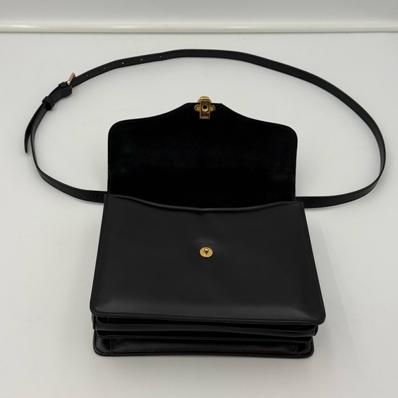 LAUNER LONDON • Black ROYALE 23 Bag • Royal Warrant H.M. QUEEN • Made in ENGLAND - Picture 15 of 16